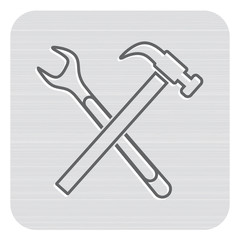 Plumbing work symbol icon