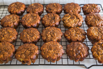 Gluten Free Banana Chocolate Almond Butter Muffins