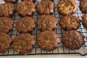 Gluten Free Banana Chocolate Almond Butter Muffins