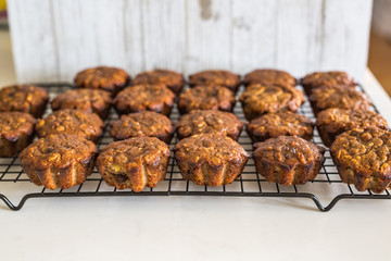 Gluten Free Banana Chocolate Almond Butter Muffins