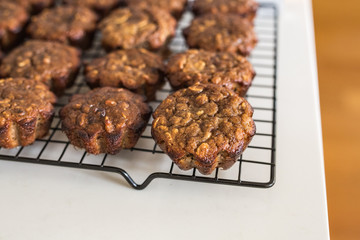 Gluten Free Banana Chocolate Almond Butter Muffins