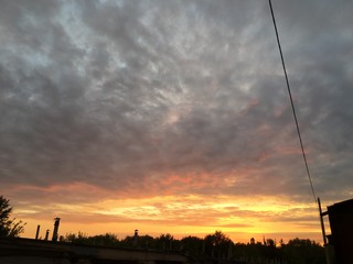 Obraz premium Beautiful sunset