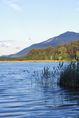 Lake and mountains in Austria