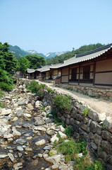 Fototapeta na wymiar Mungyeong Saejae castle