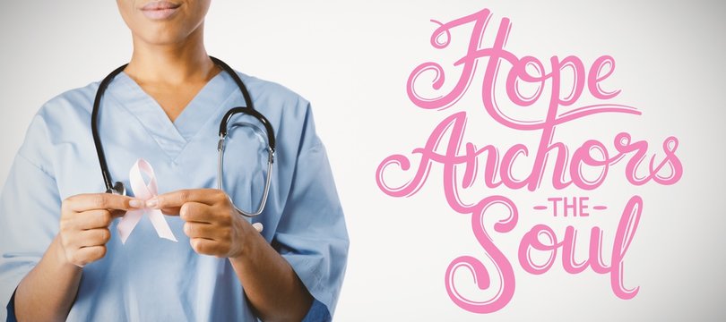 Composite image of hope anchors the soul