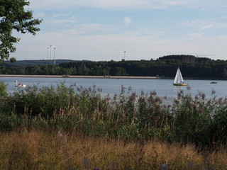 Bostalsee - Stausee im nördlichen Saarland
