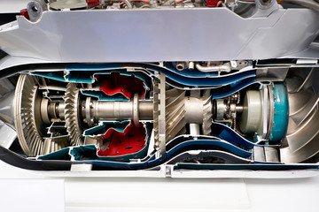 Turbojet engine for aviation tactical missiles