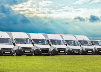  new white minibuses © Yuri Bizgaimer