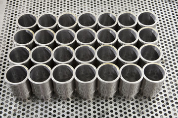 New stainless steel pipes