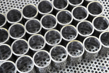 New stainless steel pipes