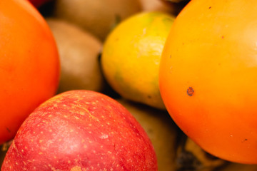 Fresh fruit close-up