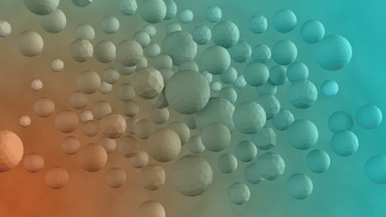 Ccolorfull background of balls