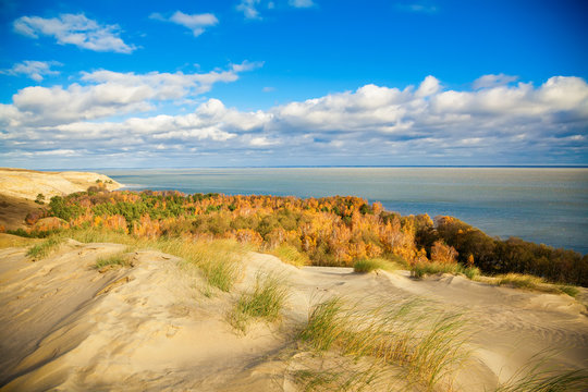 autumn in the dunes of Curonian Spit