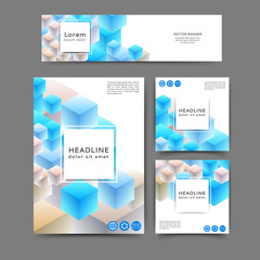 Abstract brochure template