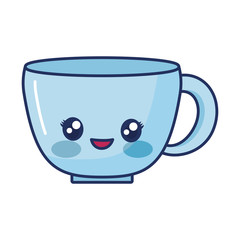 kawaii coffee mug icon