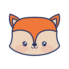 cute fox animal baby