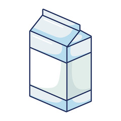 white milk box beverage fresh