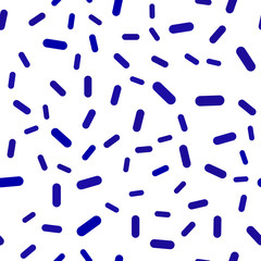 Dark BLUE vector seamless cover with stright stripes.