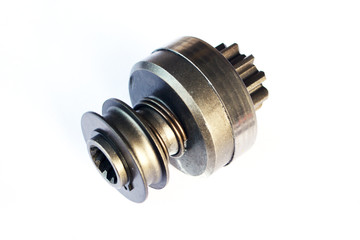 Bendix Drive starter. Detail for starter of automobile. starter drive for motor starter