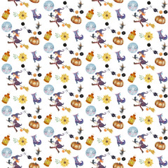 Halloween pattern