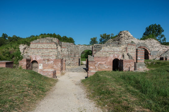 Gamzigrad - the ancient Roman complex of palaces and temples Felix Romuliana, Serbia