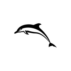 dolphin vector silhouette