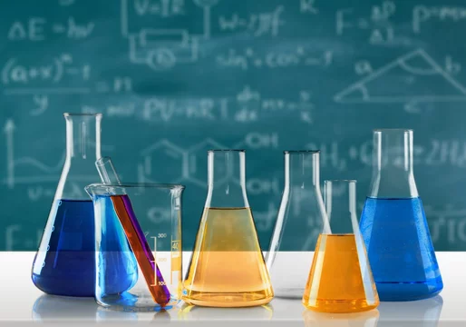 Chemical chemistry laboratory acid alkaline analysis background Stock Photo  | Adobe Stock
