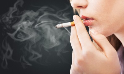 Obraz premium Women smoking.