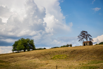 Obraz premium Paysages de Bourgogne en été
