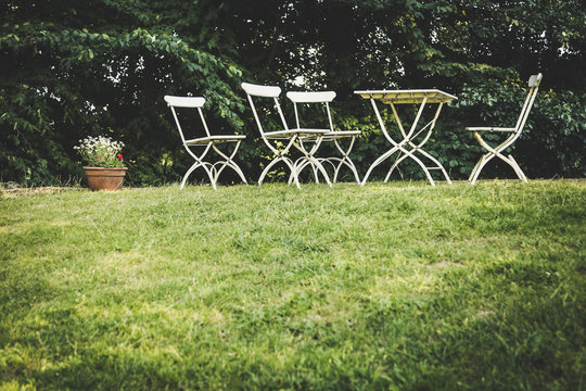 Sitzplatz im Garten