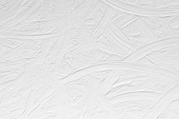 Texture 3d of a paint of white color with patterns. Background with divorces for various purposes.