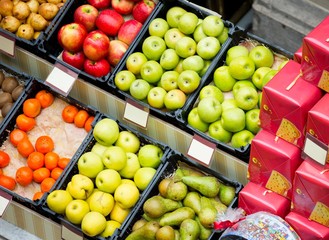 Fruits in Plastic Boxes