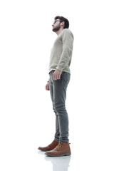 Naklejka premium Portrait of a modern confident young man