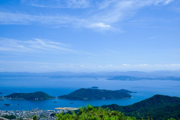 Fototapeta na wymiar 瀬戸内海の風景