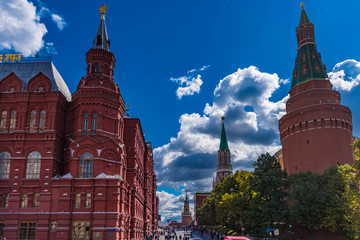 Moskau Kreml Arsenal Eckturm