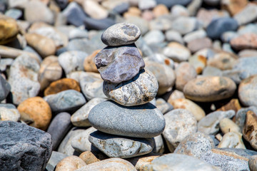 Fototapeta na wymiar beach rock cair