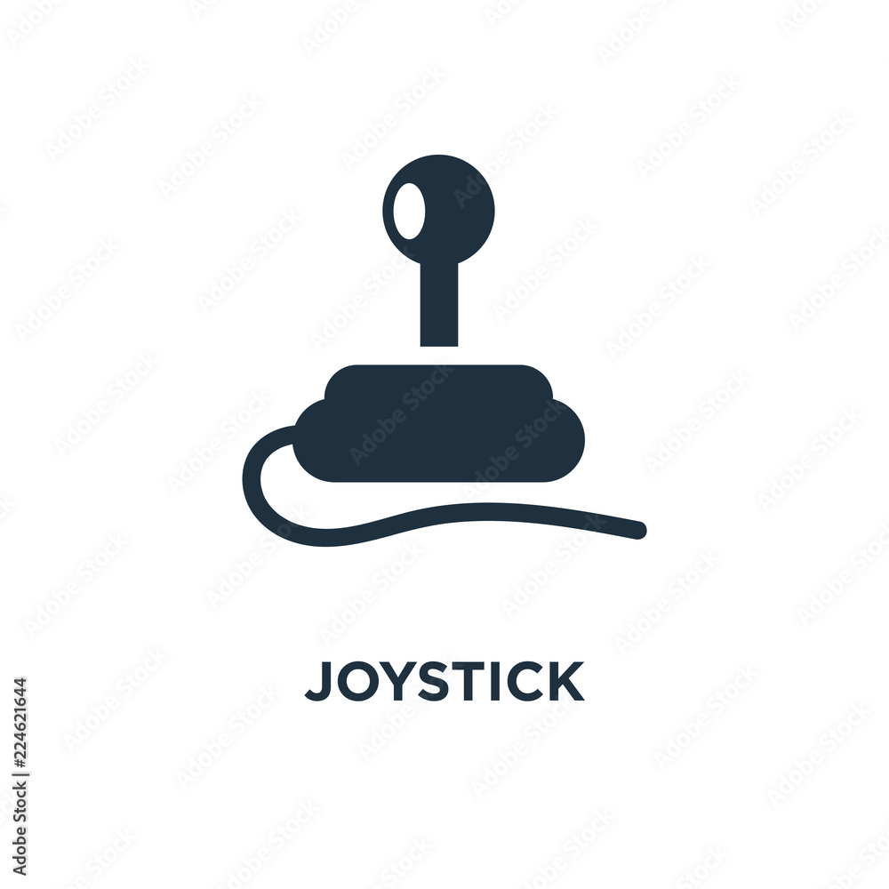 Wall mural joystick icon