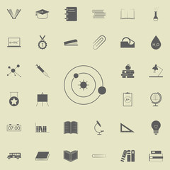 solar system icon. Education icons universal set for web and mobile