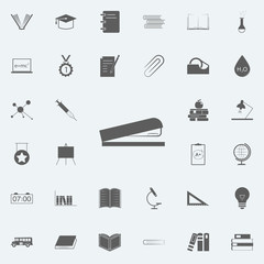 stapler icon. Education icons universal set for web and mobile