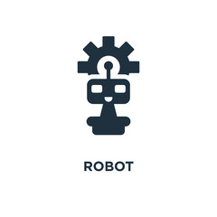 Obraz premium robot icon