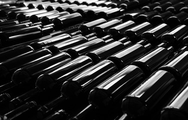 clean wine bottles storage