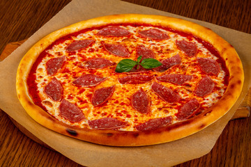 Pizza Pepperoni salami