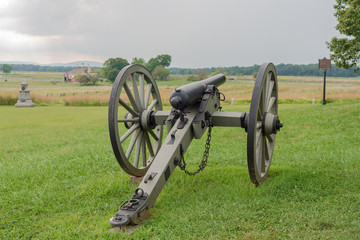 A Civil War Era Cannon - obrazy, fototapety, plakaty