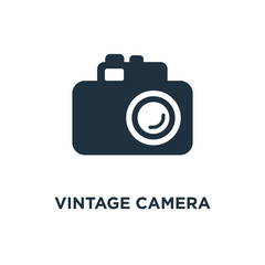 vintage camera icon