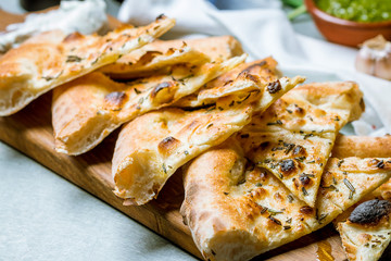 Focaccia with rosemary