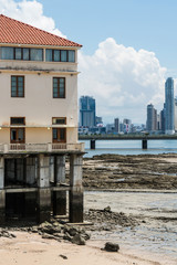 Fototapeta premium Panama City View From Old Town