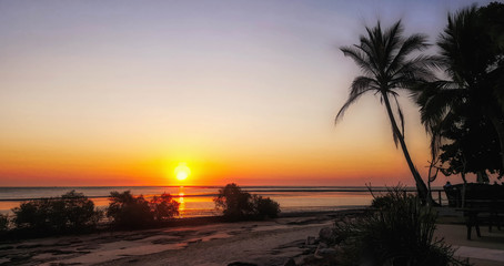 Sunset at Karumba Queensland Australia