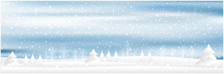 クリスマス　雪　冬　背景 