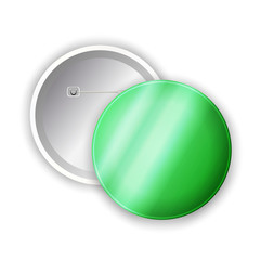 Blank badge. vector realistic illustration