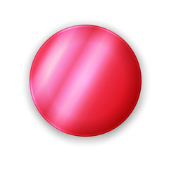 Blank badge. vector realistic illustration